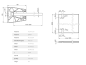 Preview: Aluminium Vordach Haustürvordach NATURAL Haustür Überdachung Glasvordach 300 cm